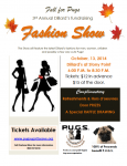 Fall For PUGS 2014 Fashion Show Info