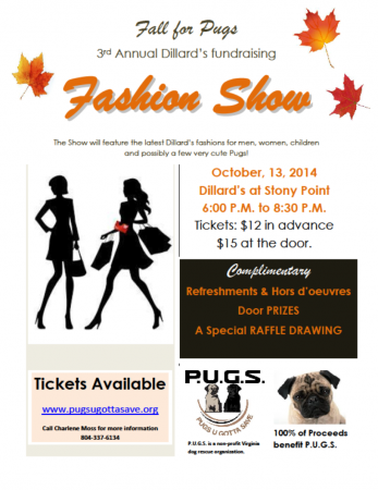Fall For PUGS 2014 Fashion Show Info - Click Image to Close