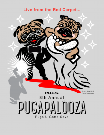 2017 Pugapalooza T-shirt - Click Image to Close