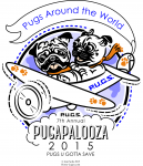 2015 Pugapalooza T-shirt 2015 Pugapalooza T-shirt