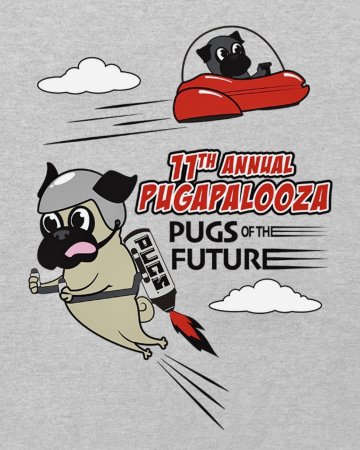 2022 Pugapalooza T-shirt - Click Image to Close